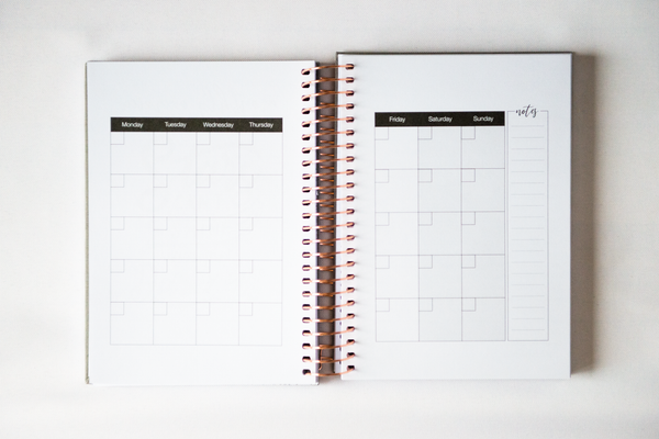 MOON, Notebook Style Planner