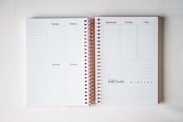 MIDNIGHT, Notebook Style Planner